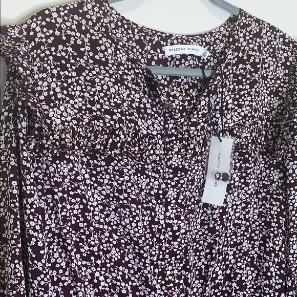 NWT Rebecca Minkoff Selandra dress currant XL - Picture 5 of 10